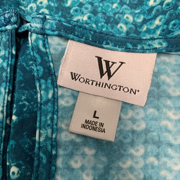 Worthington Sleeveless Top Size L - Picture 7 of 8